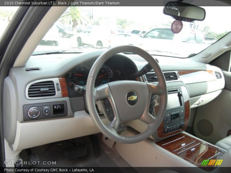 Black / Light Titanium/Dark Titanium 2010 Chevrolet Suburban LTZ