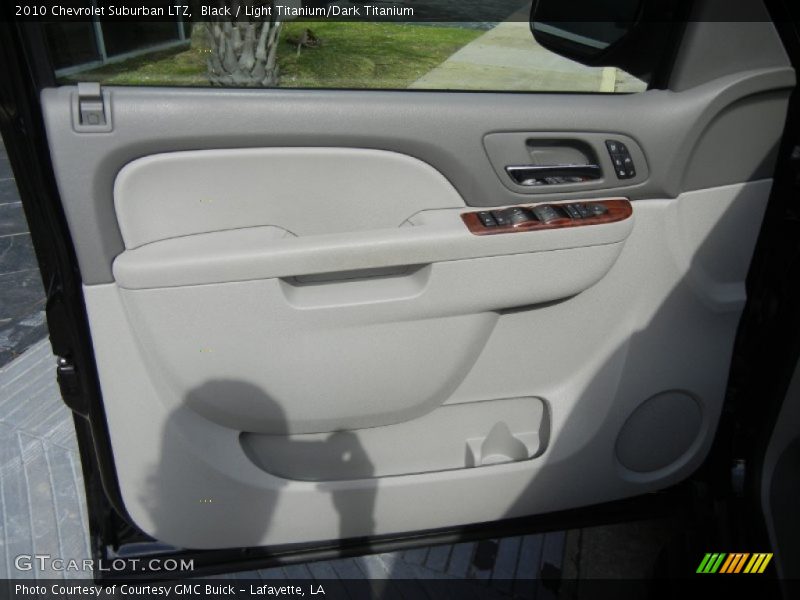 Black / Light Titanium/Dark Titanium 2010 Chevrolet Suburban LTZ