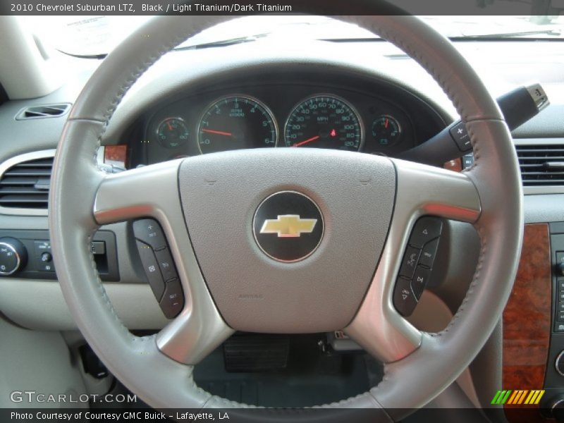 Black / Light Titanium/Dark Titanium 2010 Chevrolet Suburban LTZ