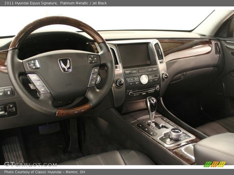 Dashboard of 2011 Equus Signature