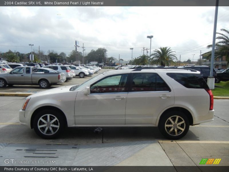 White Diamond Pearl / Light Neutral 2004 Cadillac SRX V6