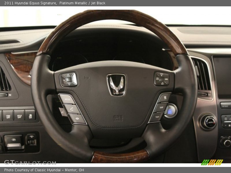  2011 Equus Signature Steering Wheel