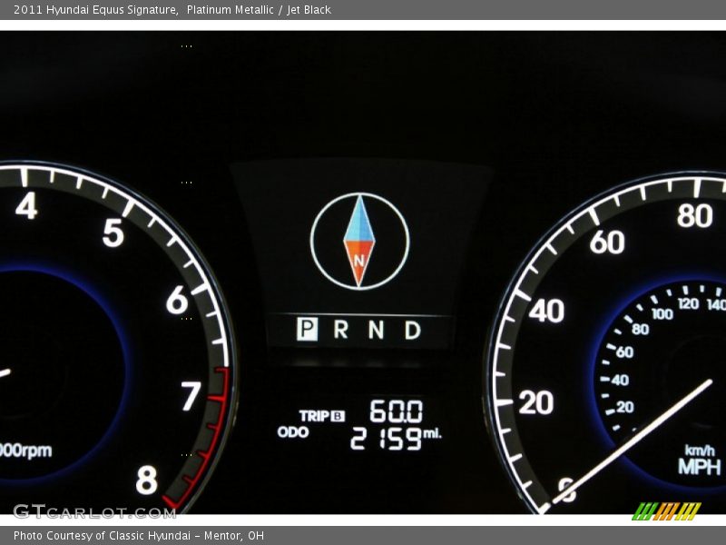  2011 Equus Signature Signature Gauges