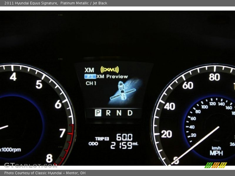  2011 Equus Signature Signature Gauges