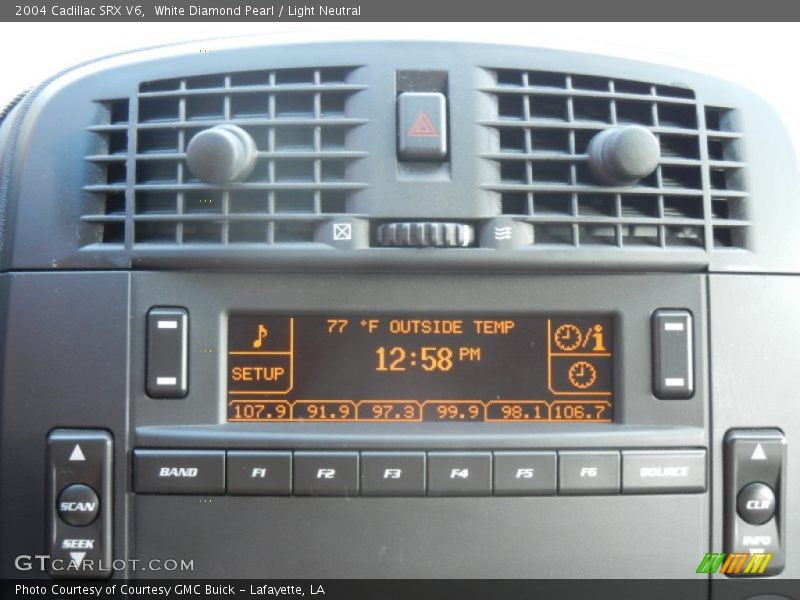 White Diamond Pearl / Light Neutral 2004 Cadillac SRX V6