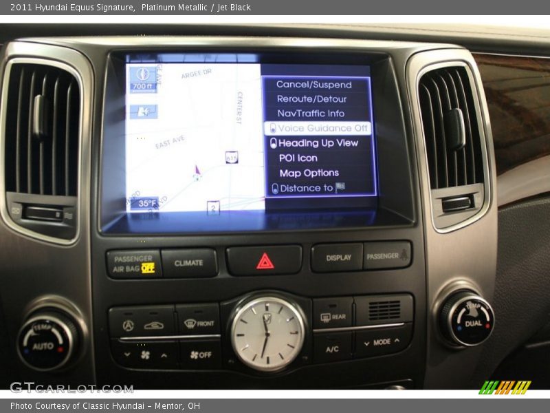 Controls of 2011 Equus Signature