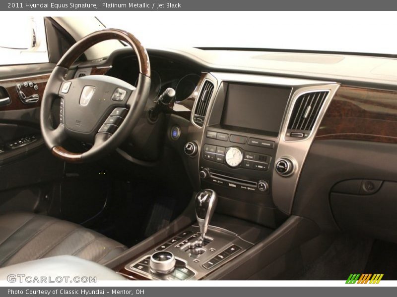 Dashboard of 2011 Equus Signature