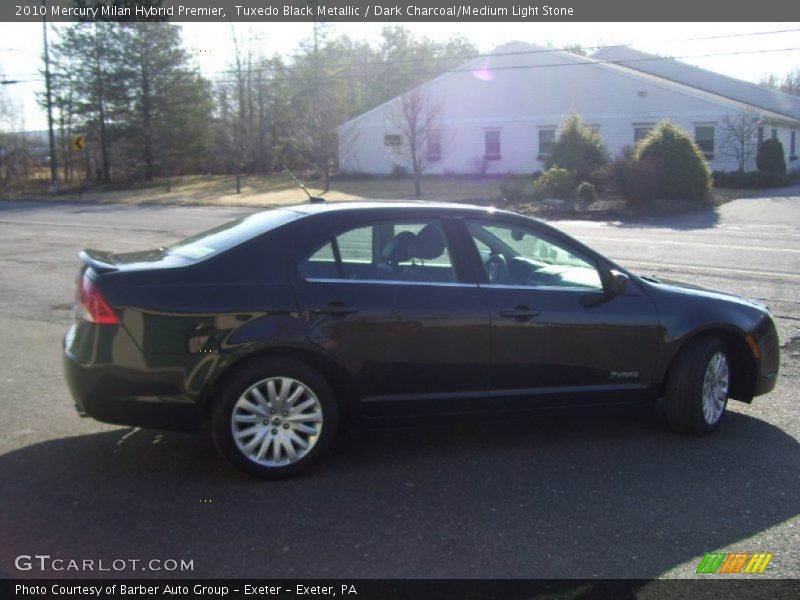 Tuxedo Black Metallic / Dark Charcoal/Medium Light Stone 2010 Mercury Milan Hybrid Premier