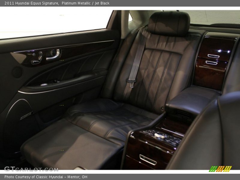 Rear Seat of 2011 Equus Signature