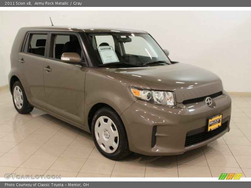Army Rock Metallic / Gray 2011 Scion xB