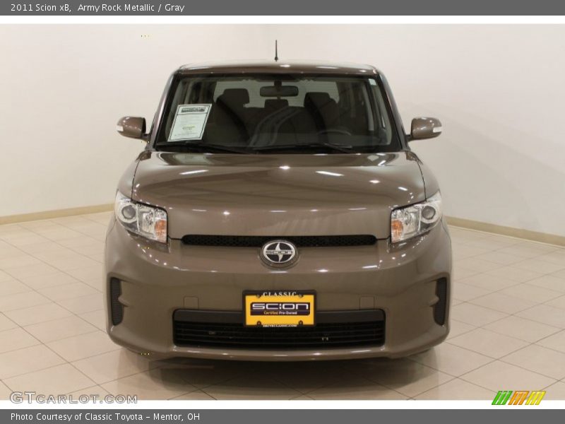 Army Rock Metallic / Gray 2011 Scion xB
