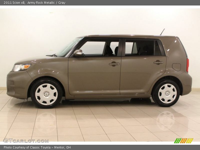 Army Rock Metallic / Gray 2011 Scion xB