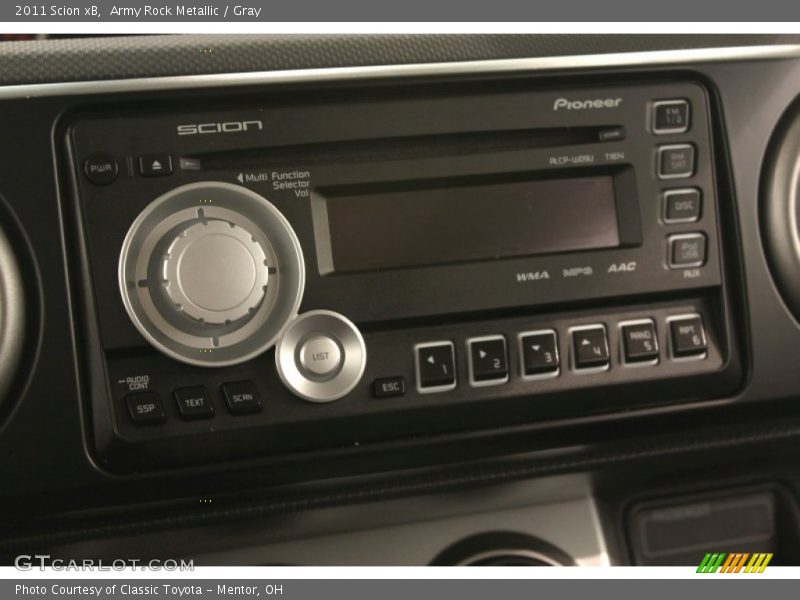 Army Rock Metallic / Gray 2011 Scion xB