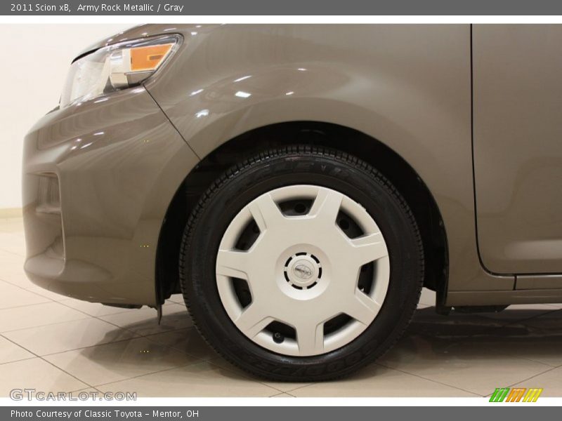 Army Rock Metallic / Gray 2011 Scion xB