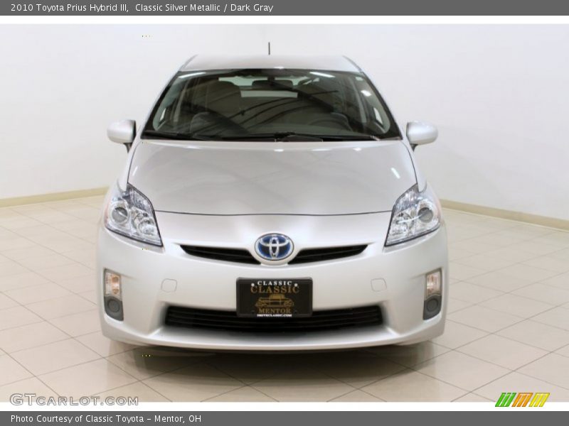 Classic Silver Metallic / Dark Gray 2010 Toyota Prius Hybrid III
