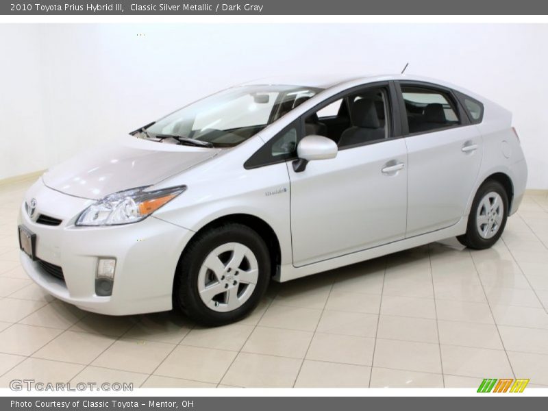 Classic Silver Metallic / Dark Gray 2010 Toyota Prius Hybrid III