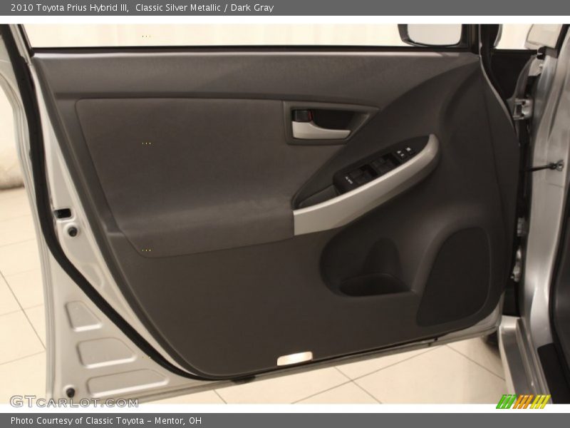 Classic Silver Metallic / Dark Gray 2010 Toyota Prius Hybrid III