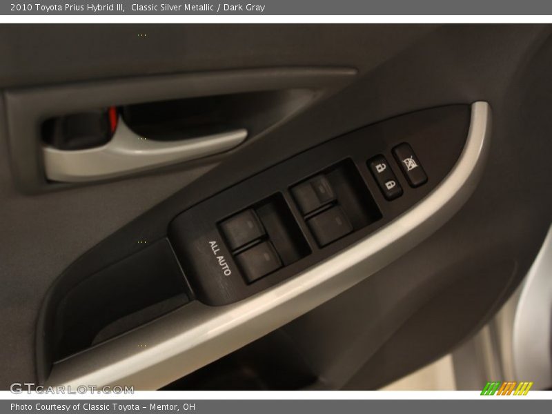 Classic Silver Metallic / Dark Gray 2010 Toyota Prius Hybrid III