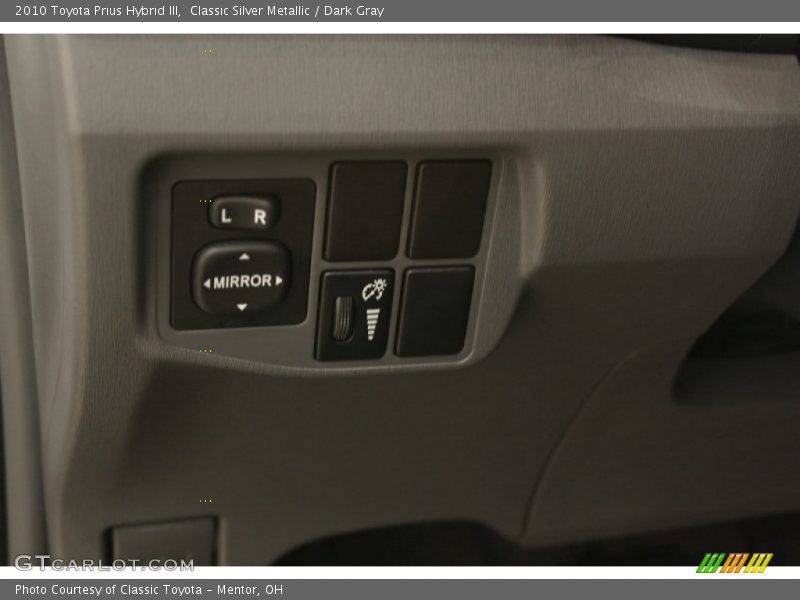 Classic Silver Metallic / Dark Gray 2010 Toyota Prius Hybrid III