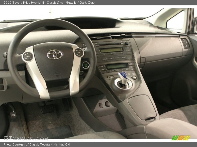 Classic Silver Metallic / Dark Gray 2010 Toyota Prius Hybrid III