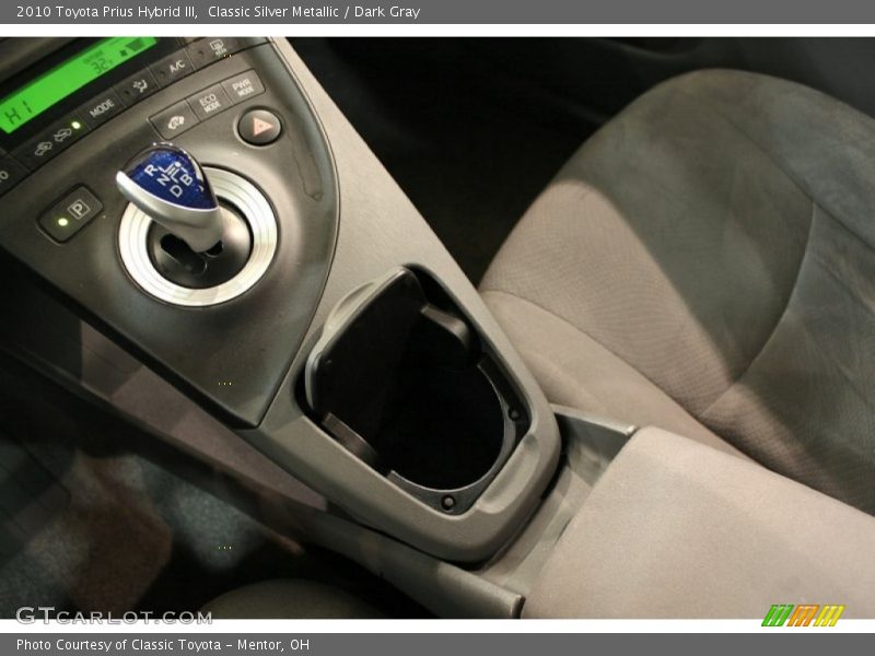 Classic Silver Metallic / Dark Gray 2010 Toyota Prius Hybrid III