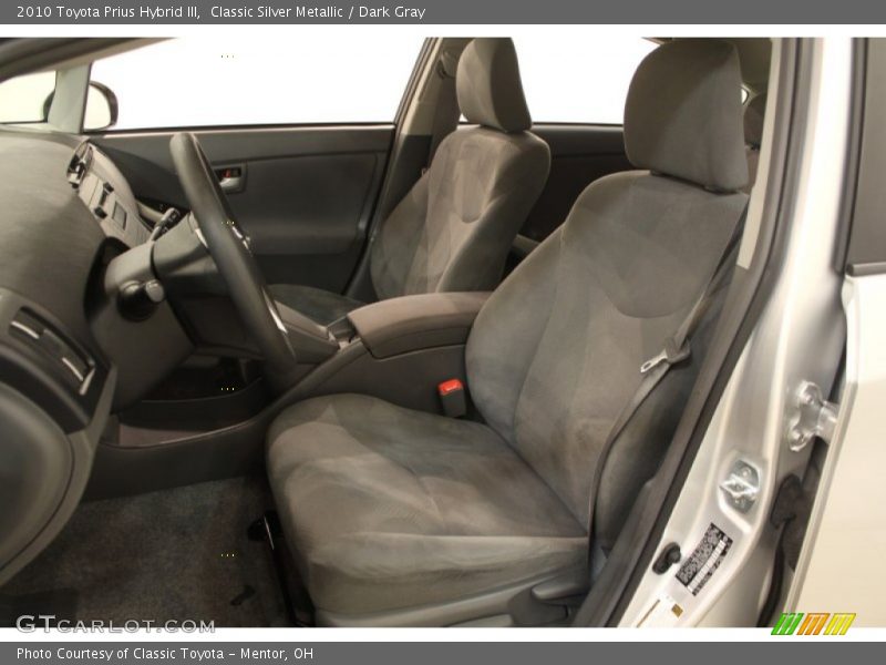 Classic Silver Metallic / Dark Gray 2010 Toyota Prius Hybrid III