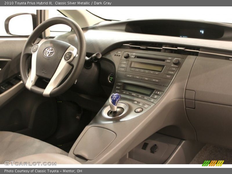 Classic Silver Metallic / Dark Gray 2010 Toyota Prius Hybrid III