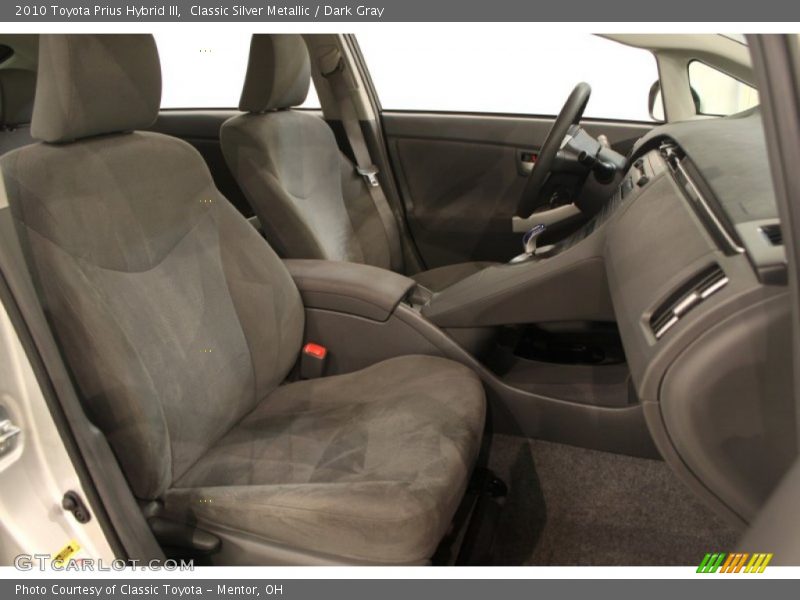 Classic Silver Metallic / Dark Gray 2010 Toyota Prius Hybrid III