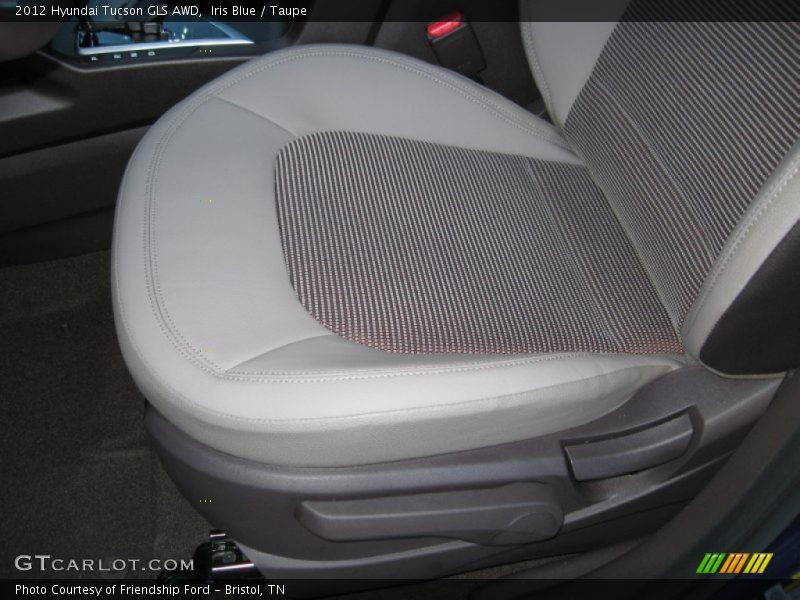 Iris Blue / Taupe 2012 Hyundai Tucson GLS AWD