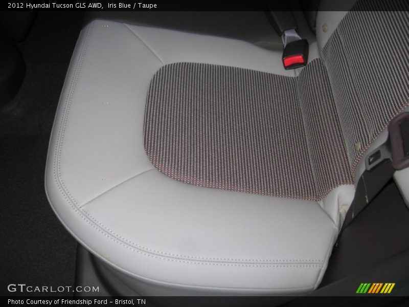 Iris Blue / Taupe 2012 Hyundai Tucson GLS AWD
