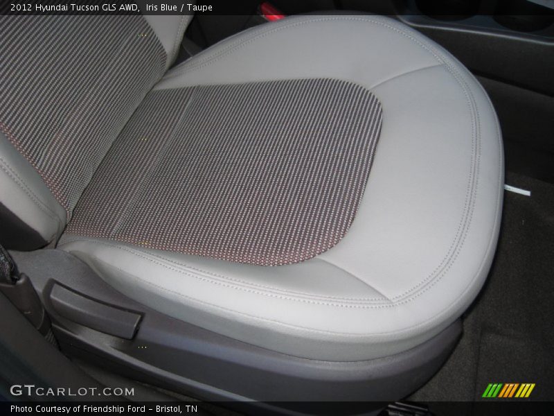 Iris Blue / Taupe 2012 Hyundai Tucson GLS AWD