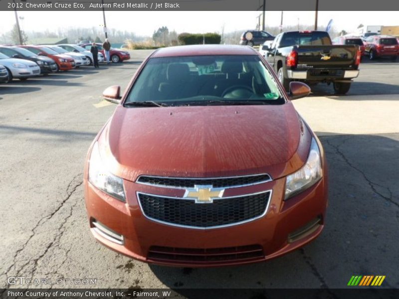Autumn Red Metallic / Jet Black 2012 Chevrolet Cruze Eco
