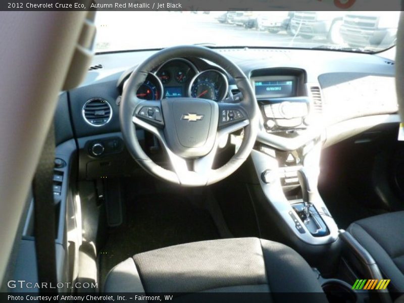 Autumn Red Metallic / Jet Black 2012 Chevrolet Cruze Eco