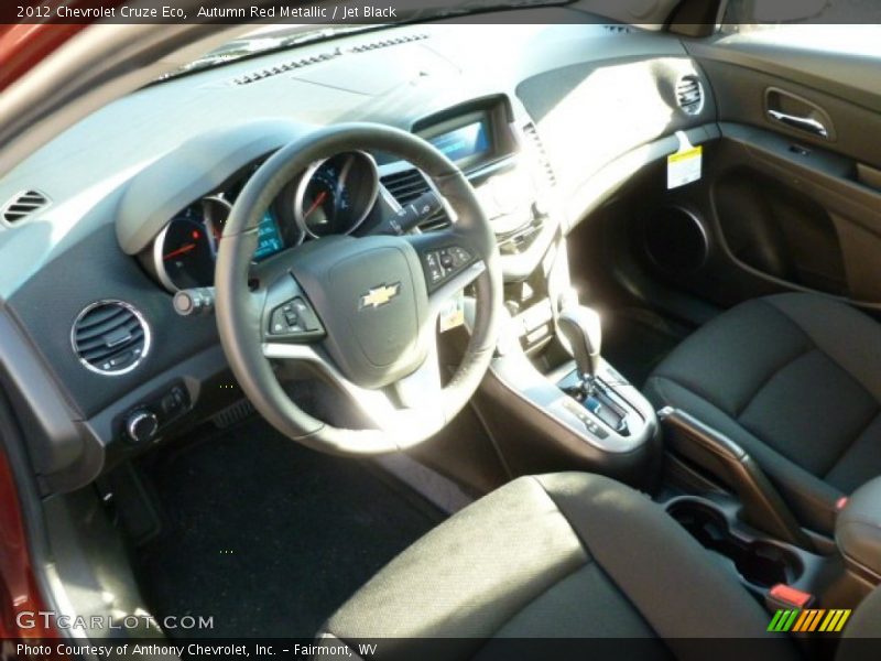 Autumn Red Metallic / Jet Black 2012 Chevrolet Cruze Eco