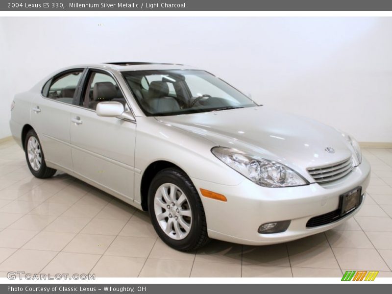 Millennium Silver Metallic / Light Charcoal 2004 Lexus ES 330