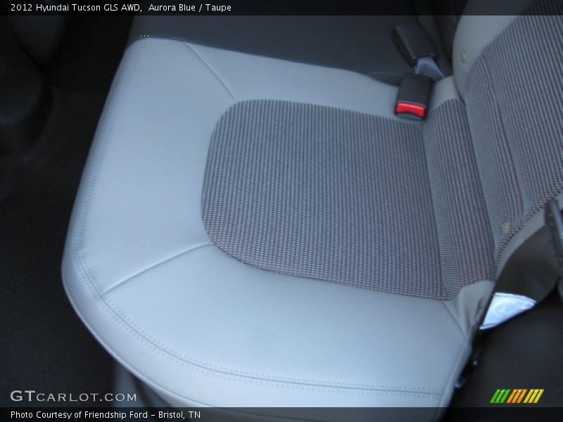 Aurora Blue / Taupe 2012 Hyundai Tucson GLS AWD