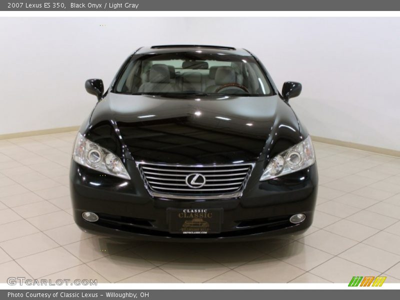 Black Onyx / Light Gray 2007 Lexus ES 350