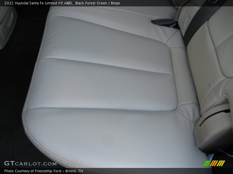 Black Forest Green / Beige 2012 Hyundai Santa Fe Limited V6 AWD
