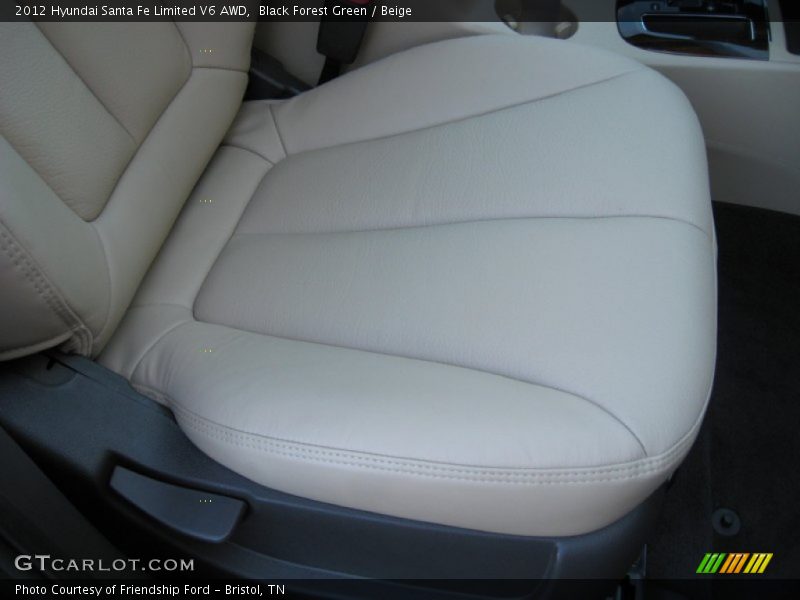 Black Forest Green / Beige 2012 Hyundai Santa Fe Limited V6 AWD