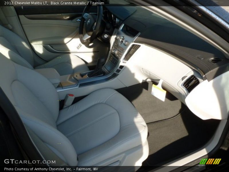 Black Granite Metallic / Titanium 2012 Chevrolet Malibu LT