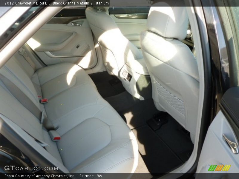 Black Granite Metallic / Titanium 2012 Chevrolet Malibu LT