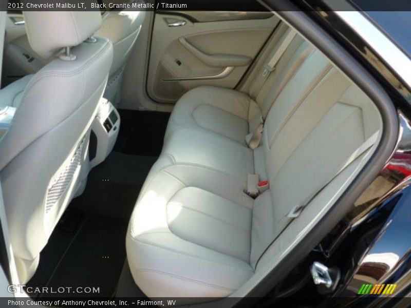 Black Granite Metallic / Titanium 2012 Chevrolet Malibu LT