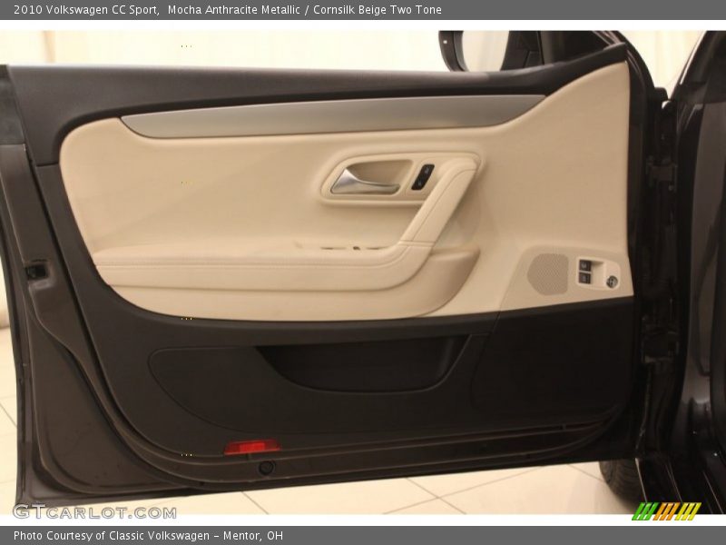 Mocha Anthracite Metallic / Cornsilk Beige Two Tone 2010 Volkswagen CC Sport