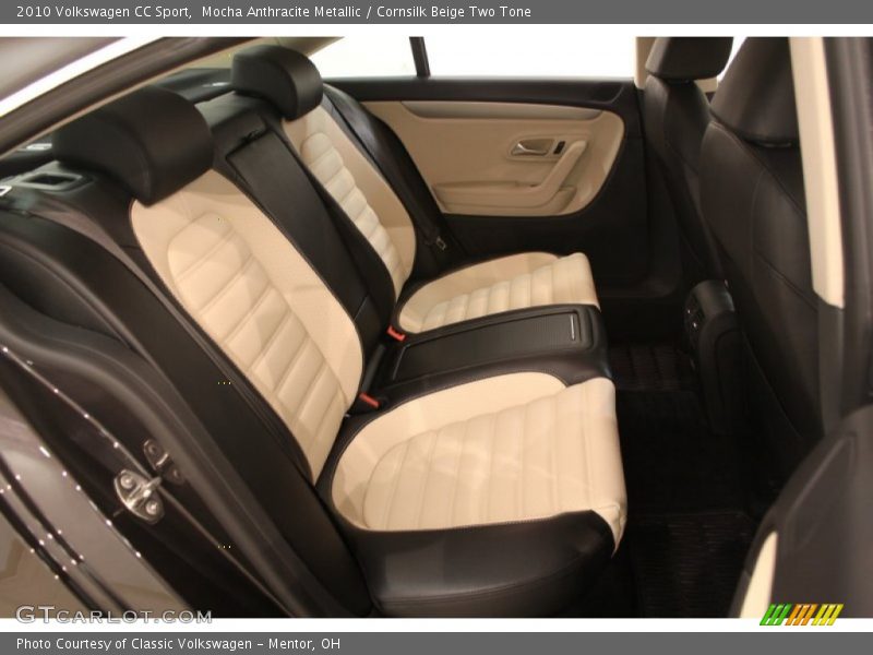 Mocha Anthracite Metallic / Cornsilk Beige Two Tone 2010 Volkswagen CC Sport