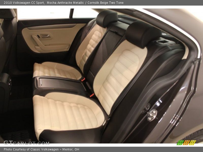 Mocha Anthracite Metallic / Cornsilk Beige Two Tone 2010 Volkswagen CC Sport
