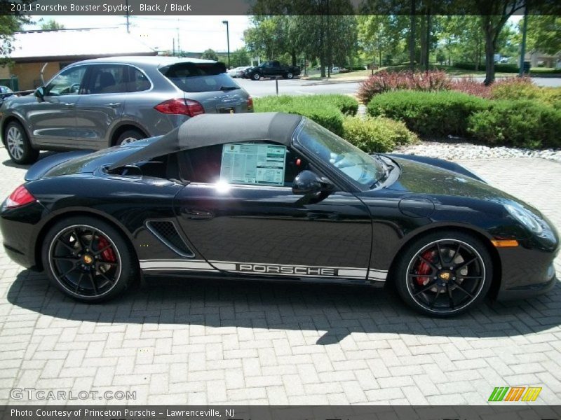  2011 Boxster Spyder Black