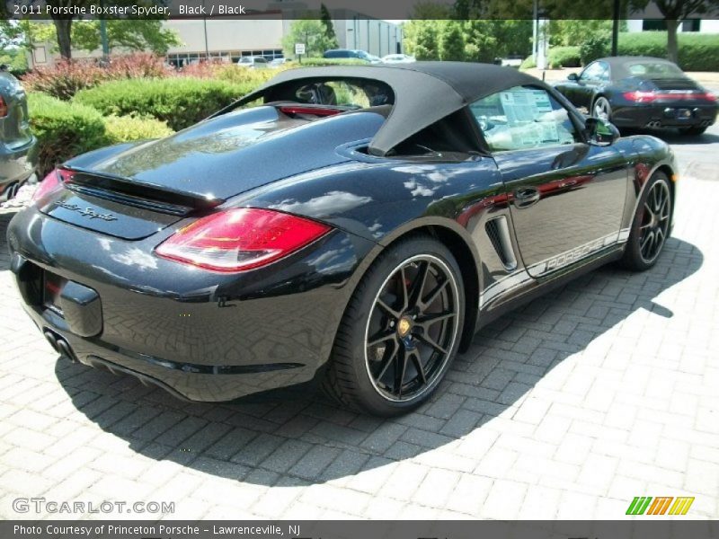  2011 Boxster Spyder Black