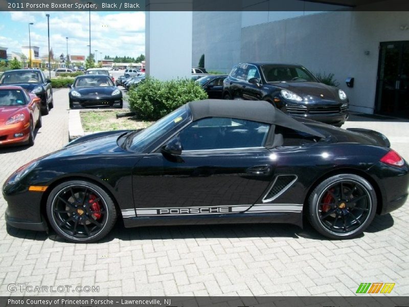  2011 Boxster Spyder Black