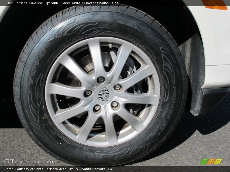 Sand White / Havanna/Sand Beige 2009 Porsche Cayenne Tiptronic
