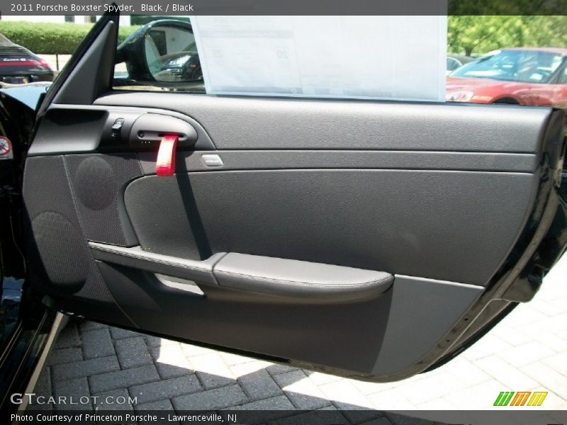 Black / Black 2011 Porsche Boxster Spyder